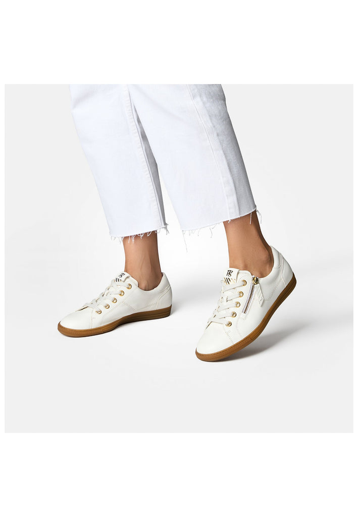 Paul Green Sneaker Glattleder Cream