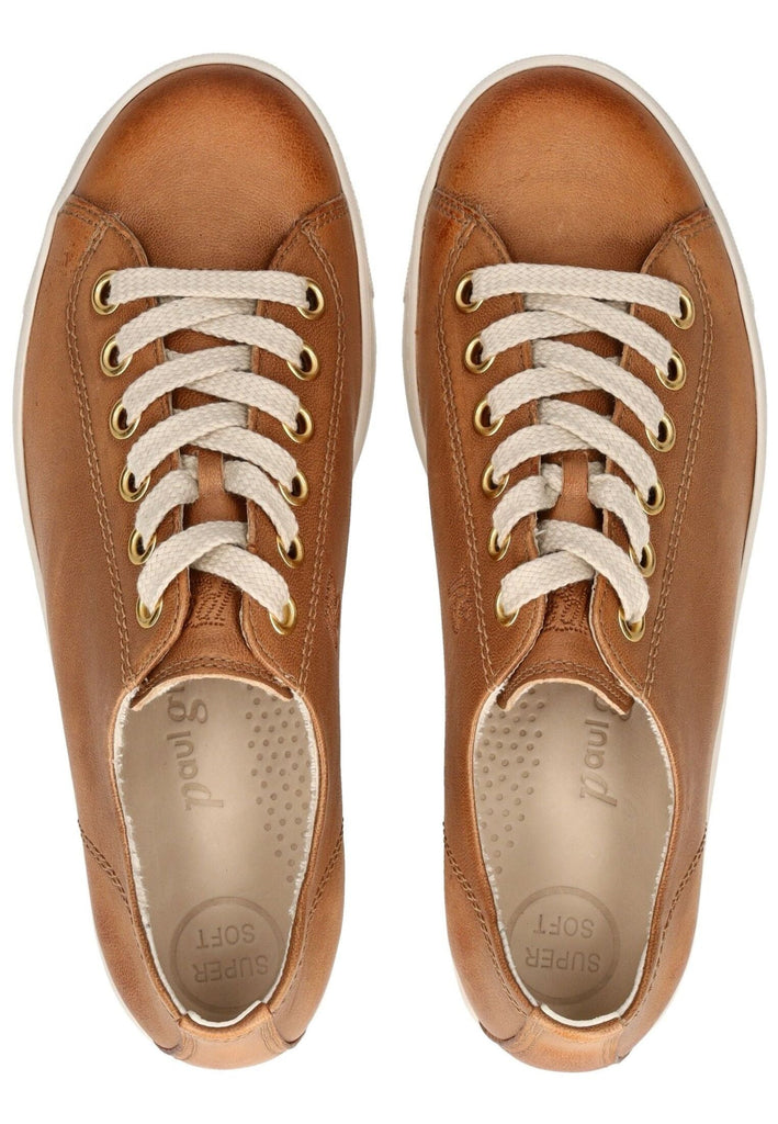 Paul Green Sneaker Glattleder Cuoio