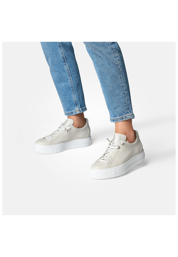 Paul Green Sneaker Glattleder Hellgrau
