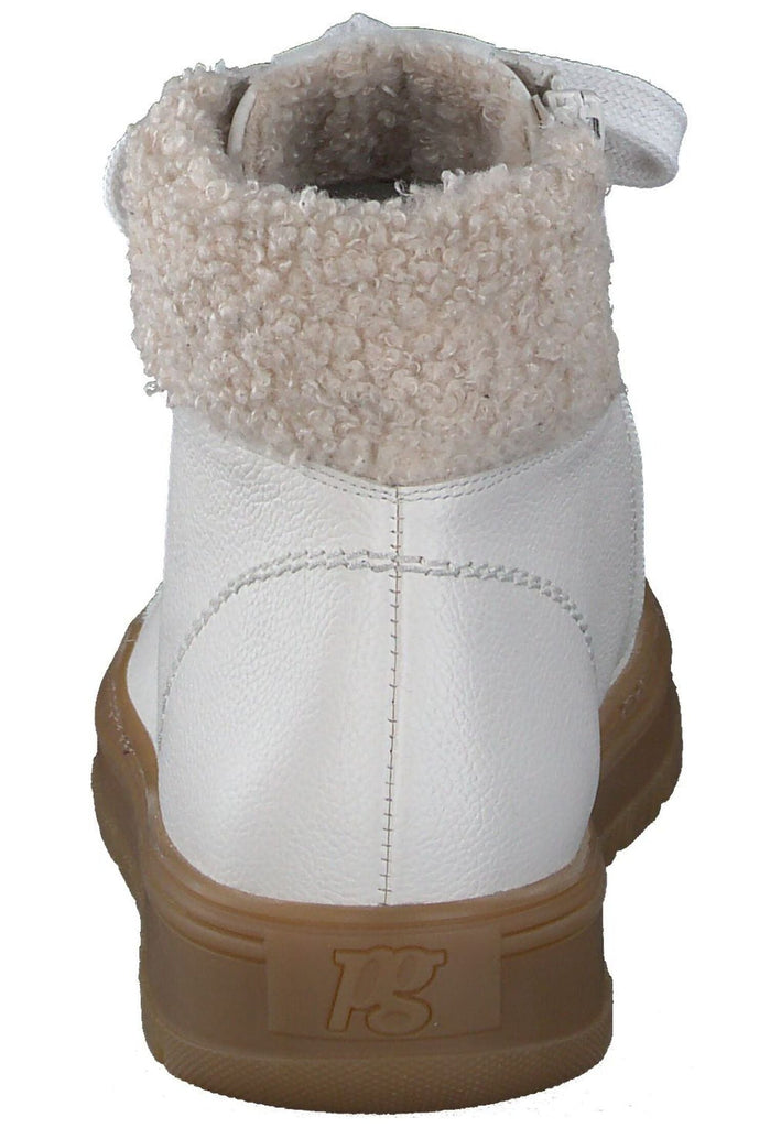 Paul Green Sneaker Glattleder Ivory Warmfutter