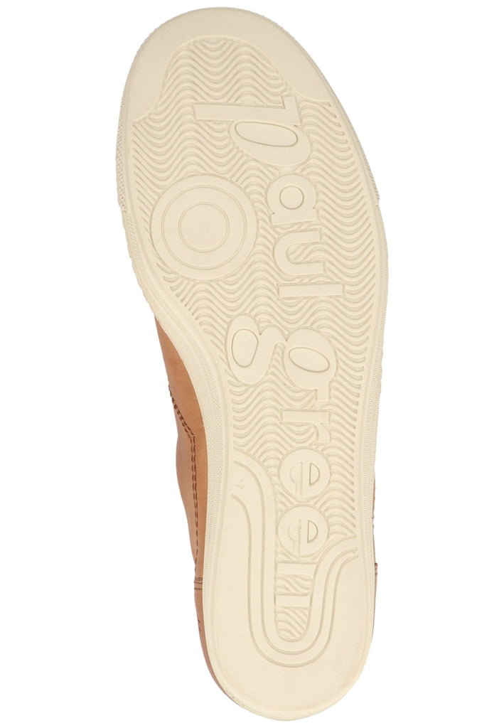 Paul Green Sneaker Glattleder Mittelbraun