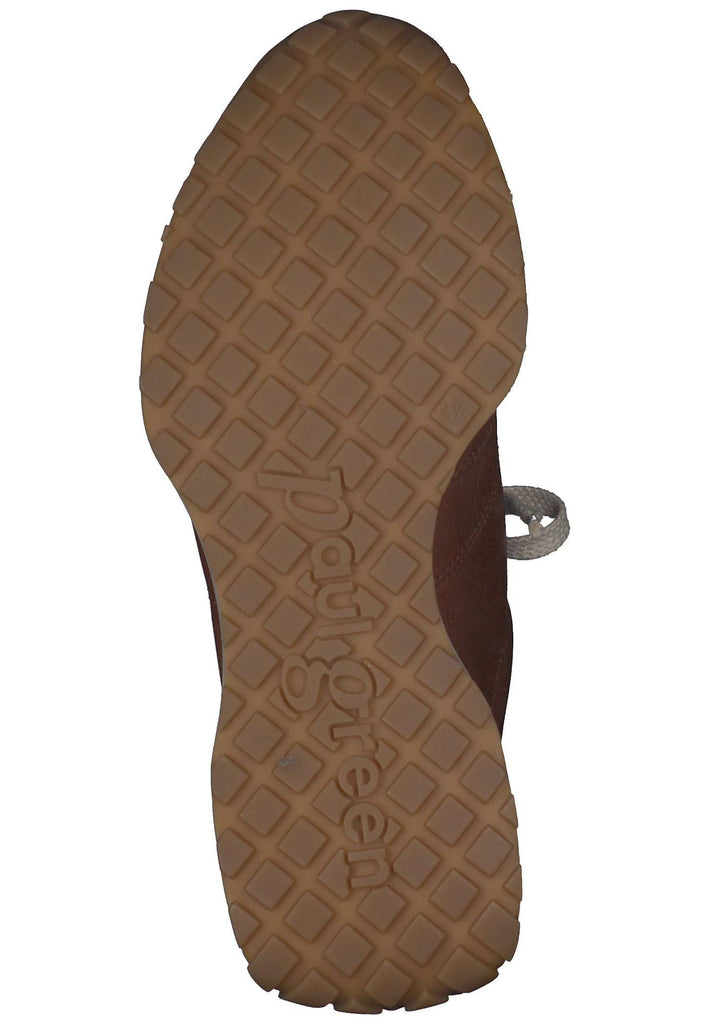 Paul Green Sneaker Glattleder Mittelbraun
