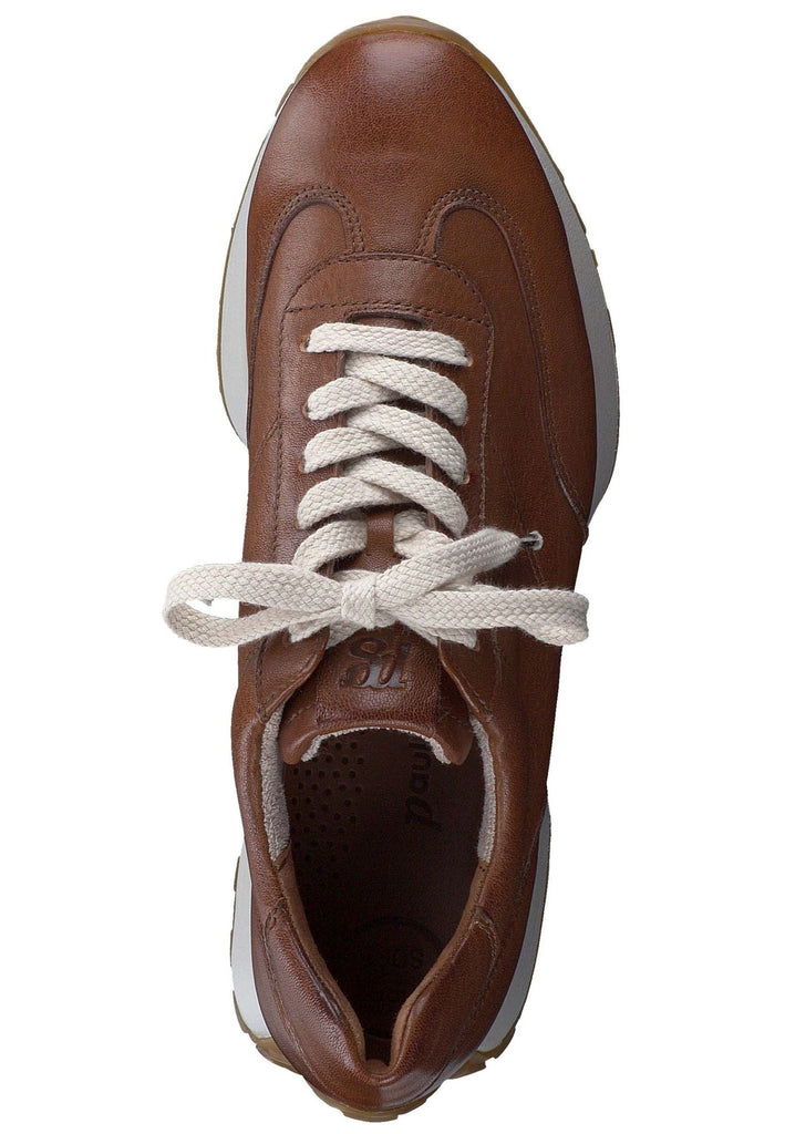 Paul Green Sneaker Glattleder Mittelbraun