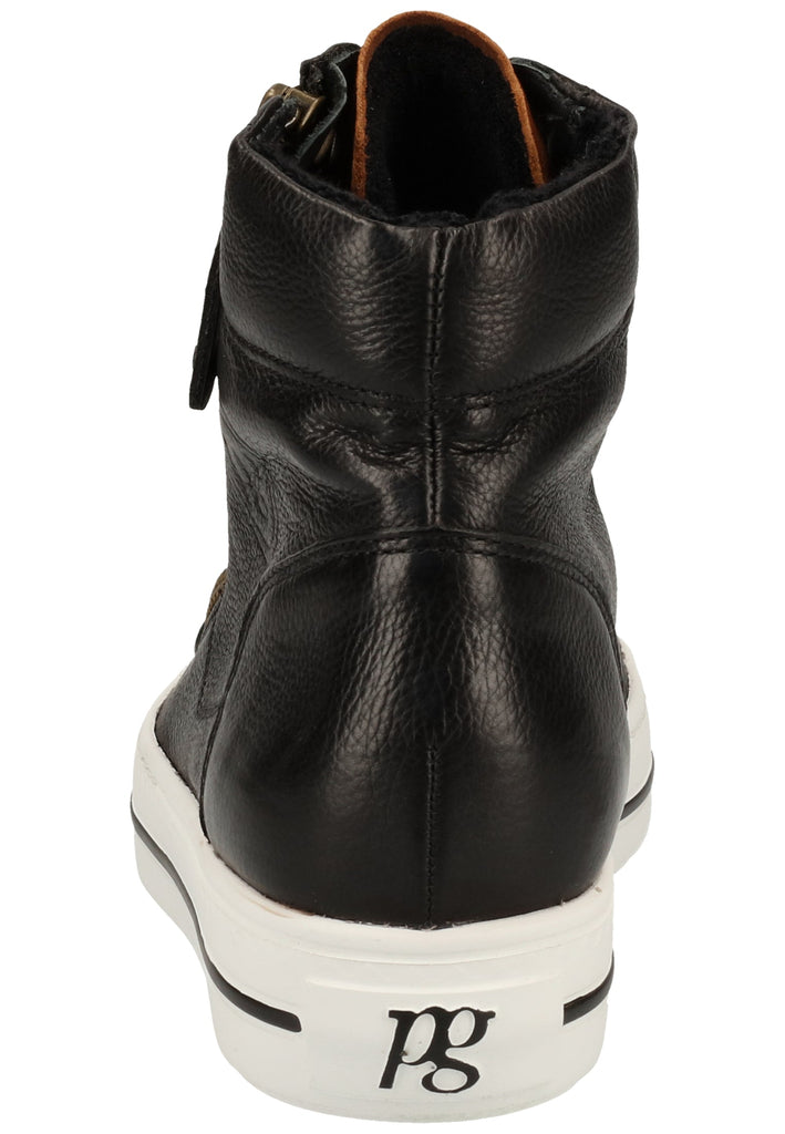 Paul Green Sneaker Glattleder Schwarz