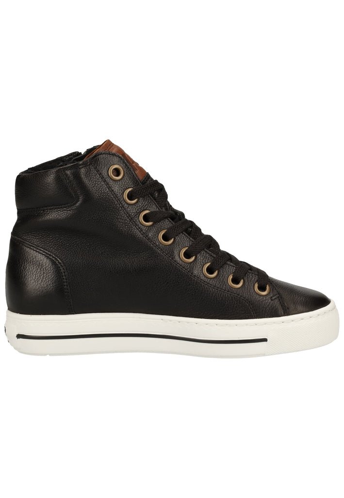 Paul Green Sneaker Glattleder Schwarz