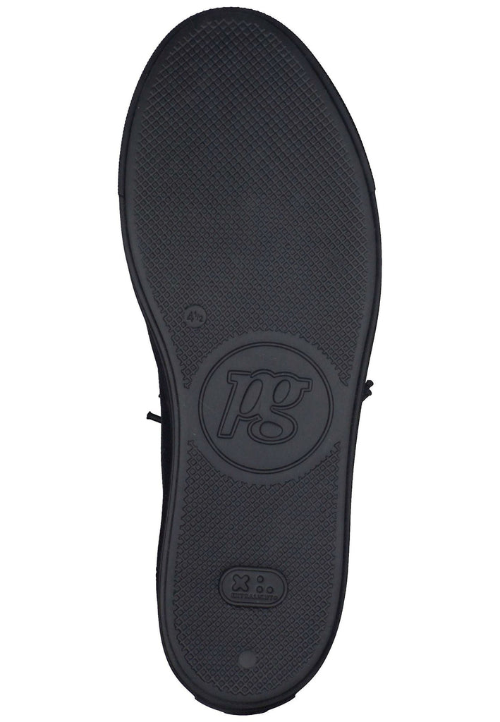 Paul Green Sneaker Glattleder Schwarz