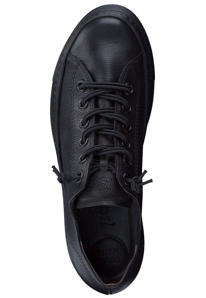 Paul Green Sneaker Glattleder Schwarz