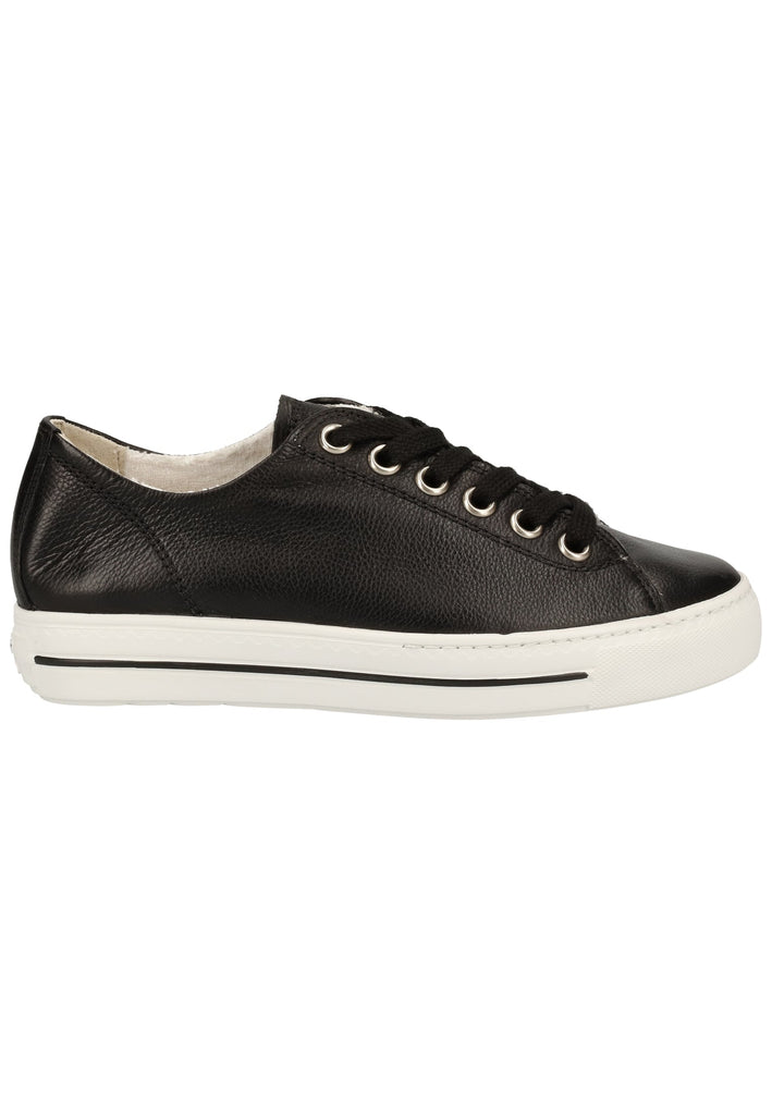 Paul Green Sneaker Glattleder Schwarz