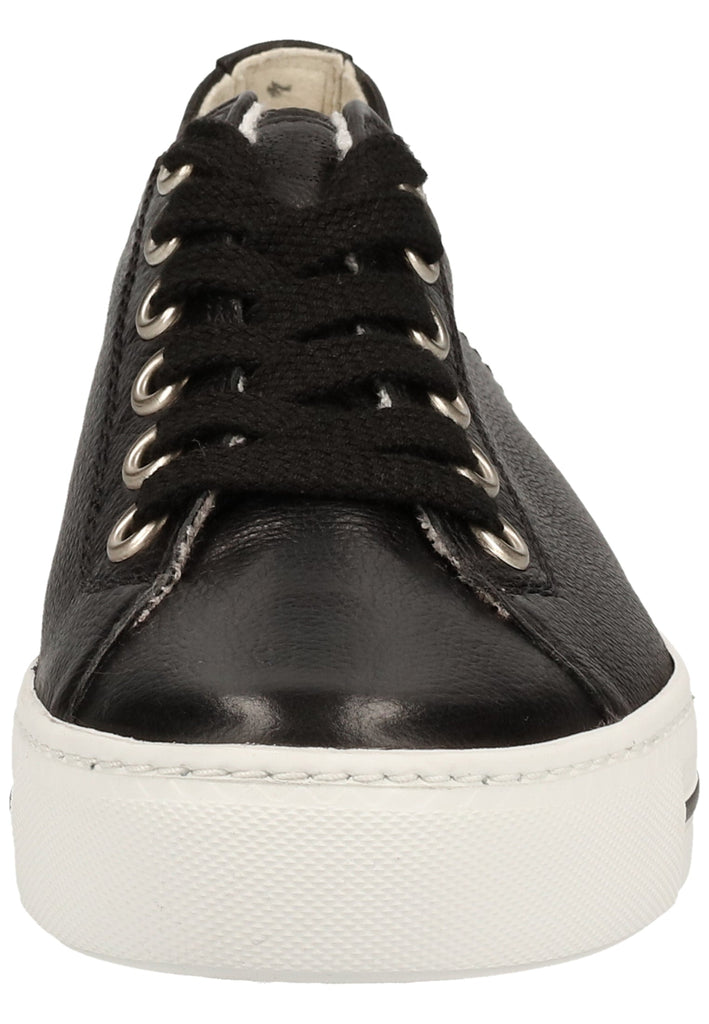 Paul Green Sneaker Glattleder Schwarz