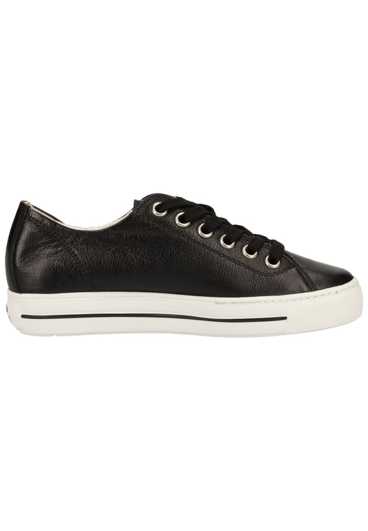 Paul Green Sneaker Glattleder Schwarz