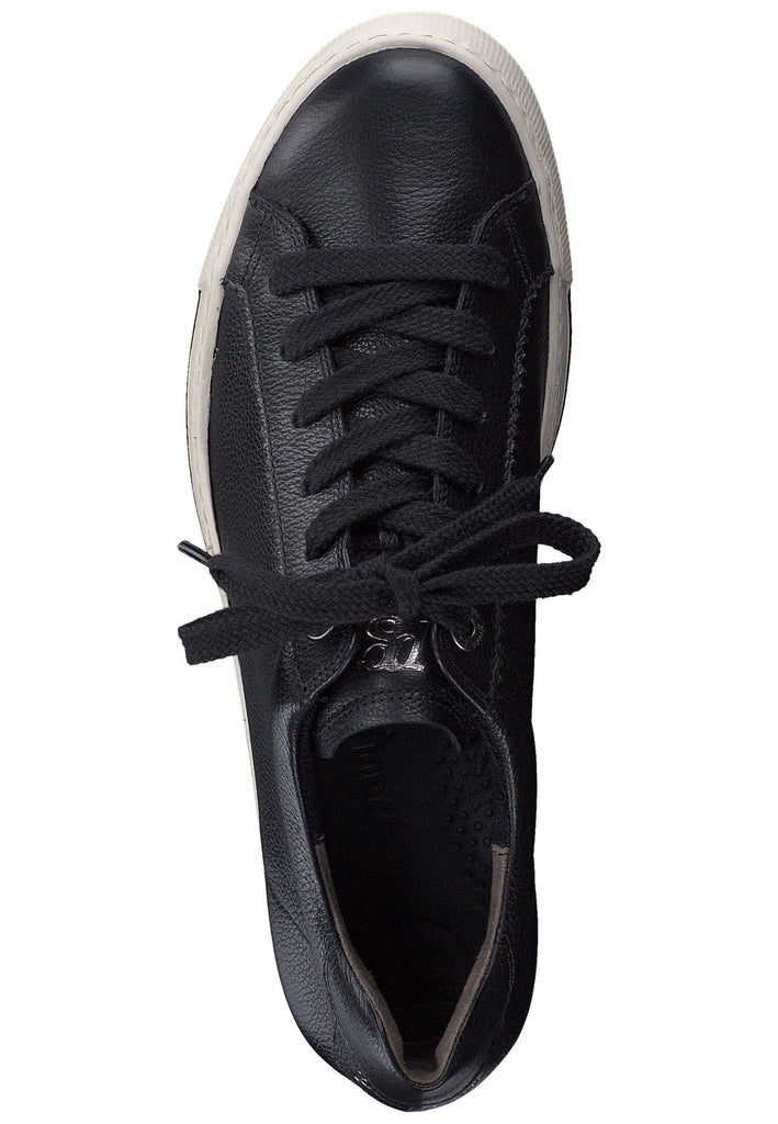 Paul Green Sneaker Glattleder Schwarz