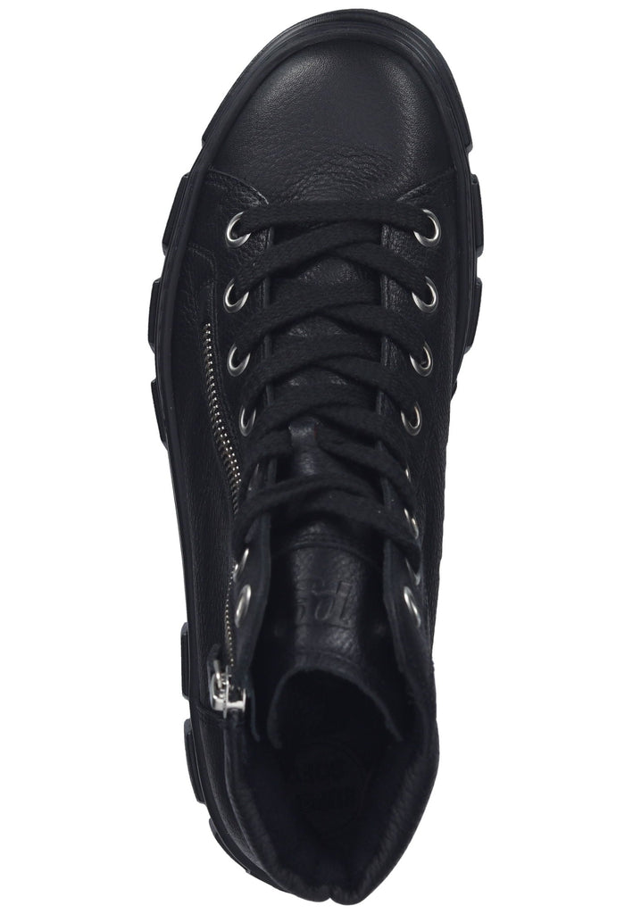 Paul Green Sneaker Glattleder Schwarz