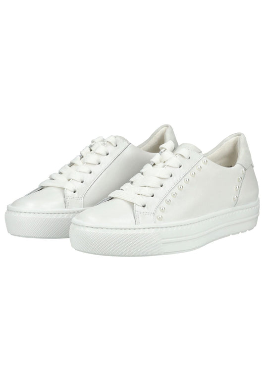 Paul Green Sneaker Glattleder Weiß