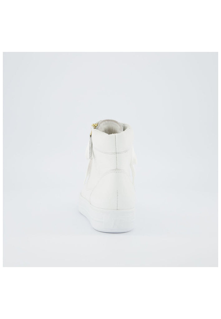 Paul Green Sneaker Glattleder Weiß/Gold