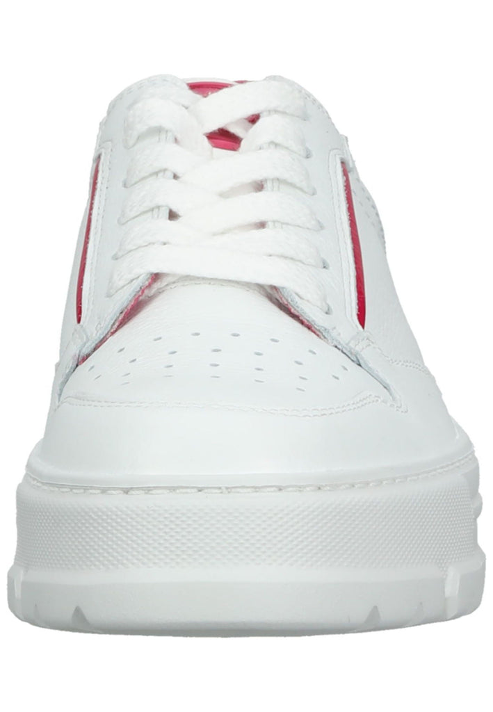 Paul Green Sneaker Glattleder Weiß/Pink