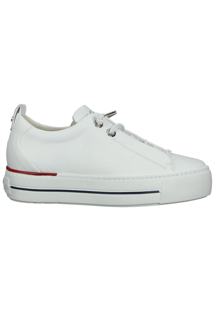 Paul Green Sneaker Glattleder Weiß/Rot