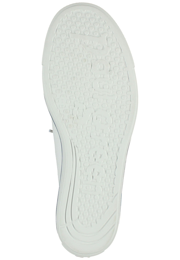 Paul Green Sneaker Glattleder Weiß/Rot