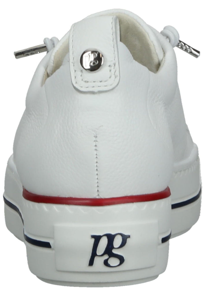 Paul Green Sneaker Glattleder Weiß/Rot