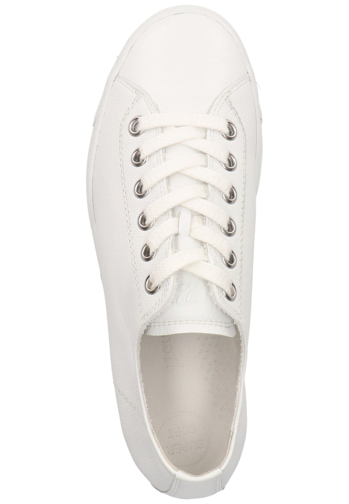 Paul Green Sneaker Glattleder Weiß/Silber