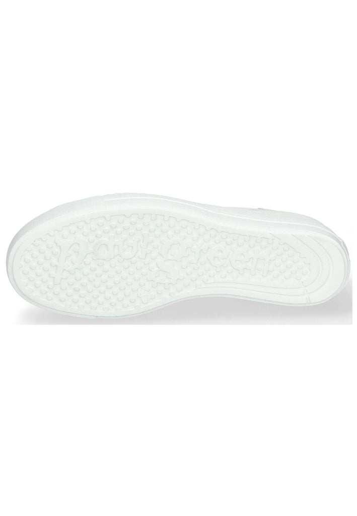 Paul Green Sneaker Glattleder Weiß/Silber