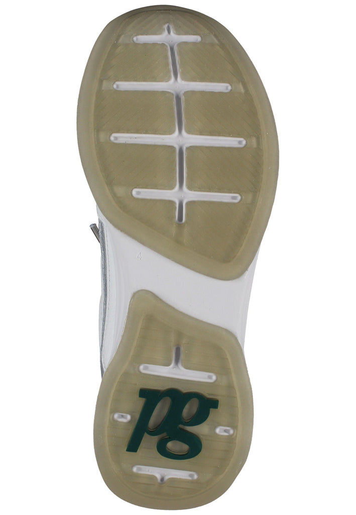 Paul Green Sneaker Glattleder Weiß/Silber