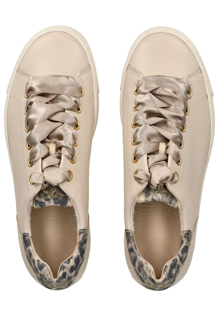 Paul Green Sneaker Leder Beige/Braun