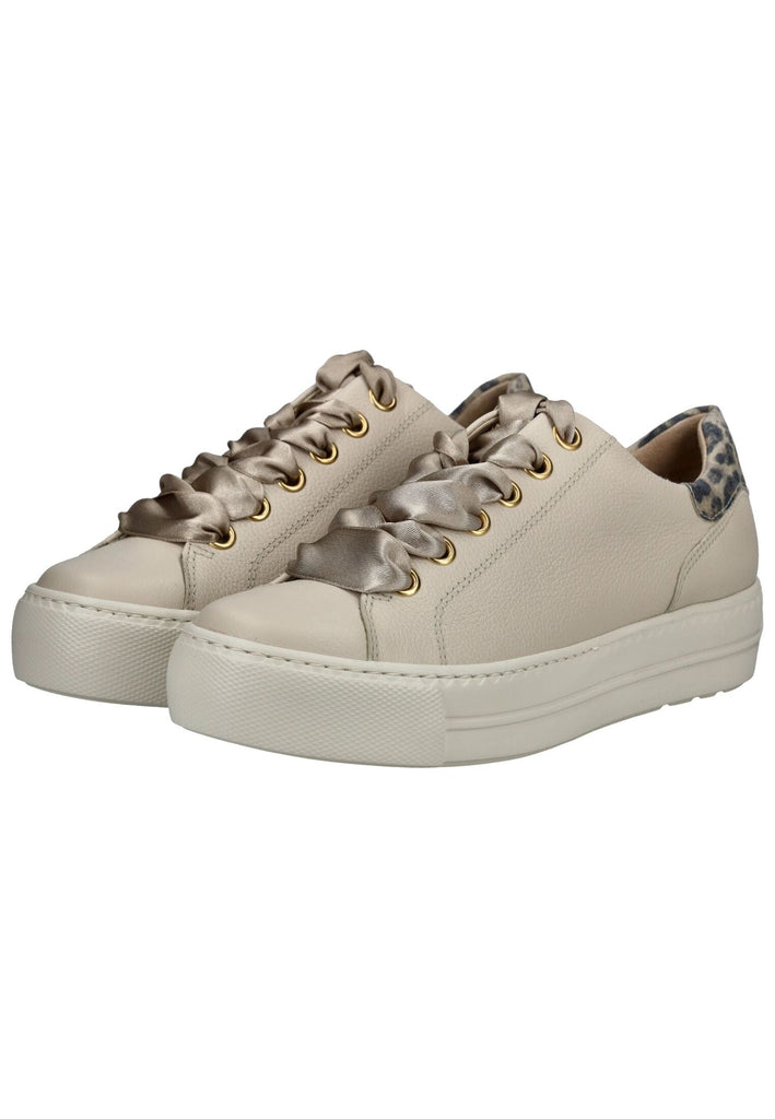 Paul Green Sneaker Leder Beige/Braun