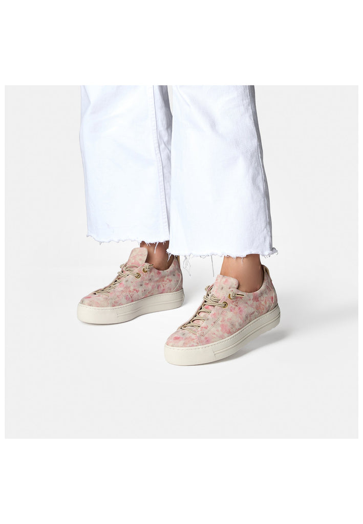 Paul Green Sneaker Leder Beige/Rosa