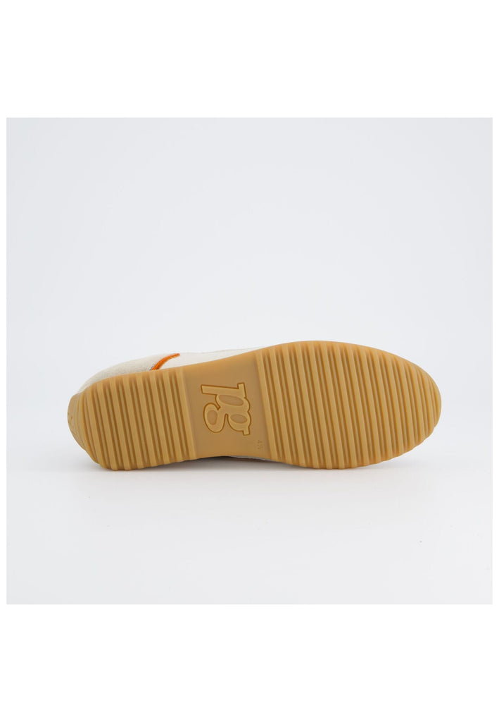 Paul Green Sneaker Leder Beige/Weiß