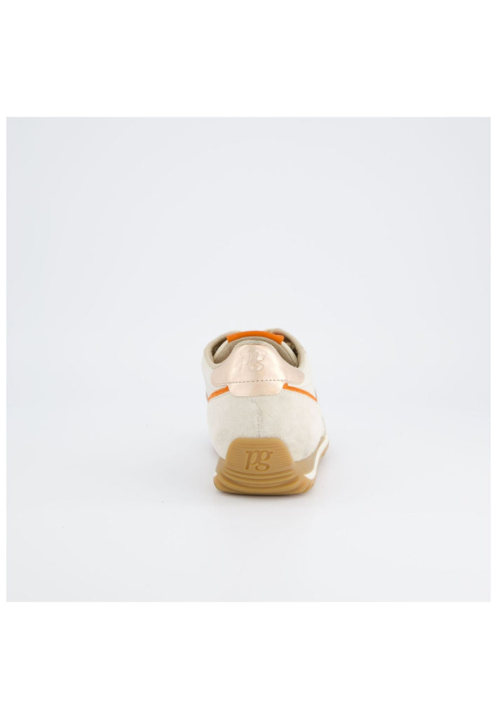 Paul Green Sneaker Leder Beige/Weiß