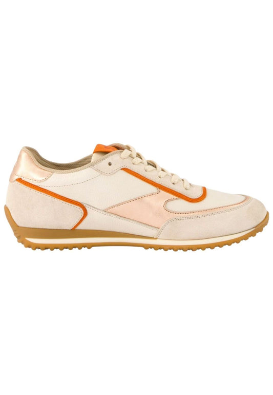 Paul Green Sneaker Leder Beige/Weiß