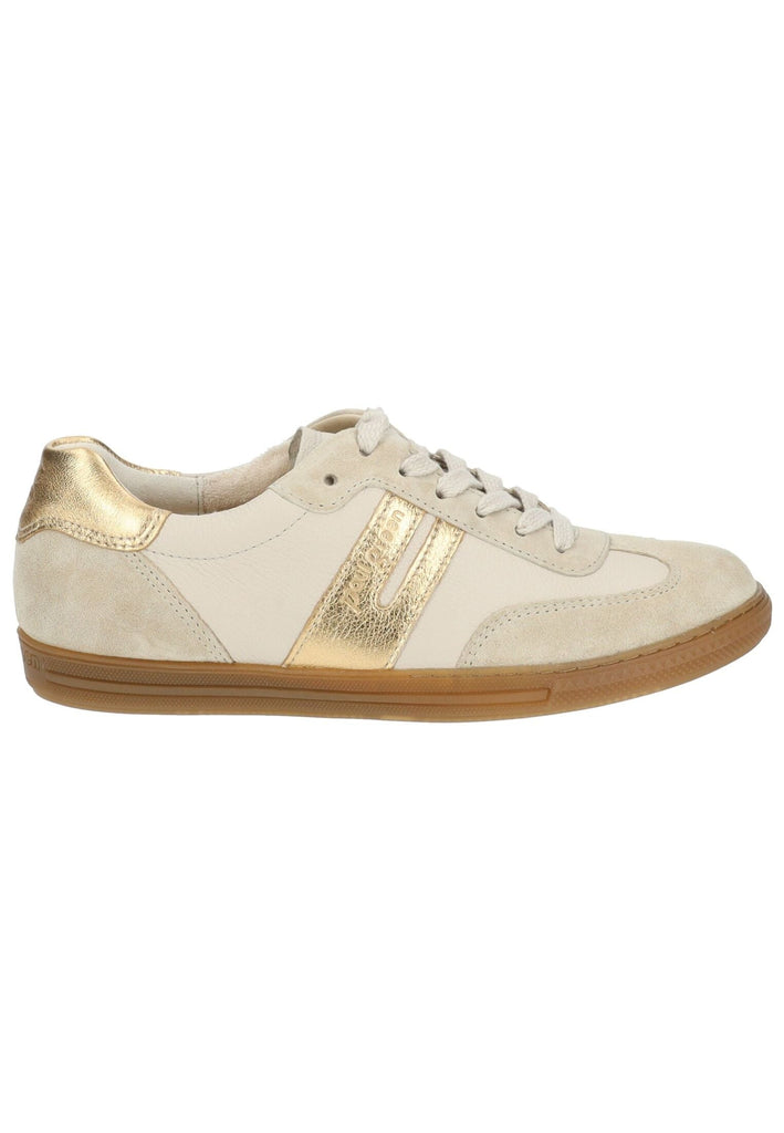Paul Green Sneaker Leder Beige/Weiß