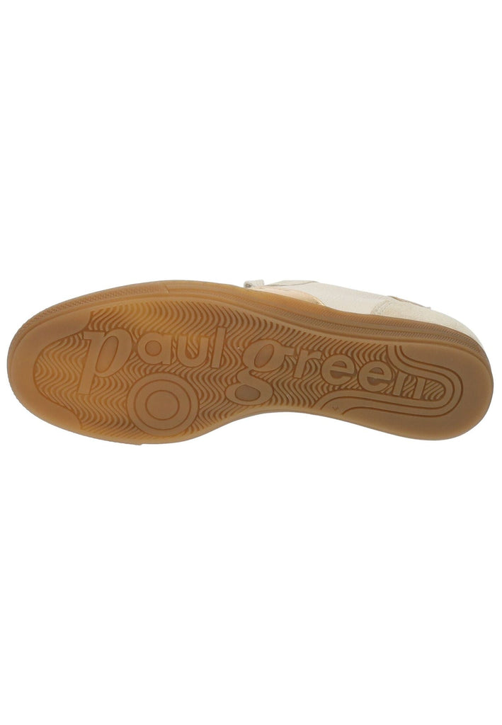 Paul Green Sneaker Leder Beige/Weiß