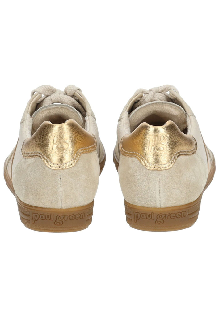 Paul Green Sneaker Leder Beige/Weiß