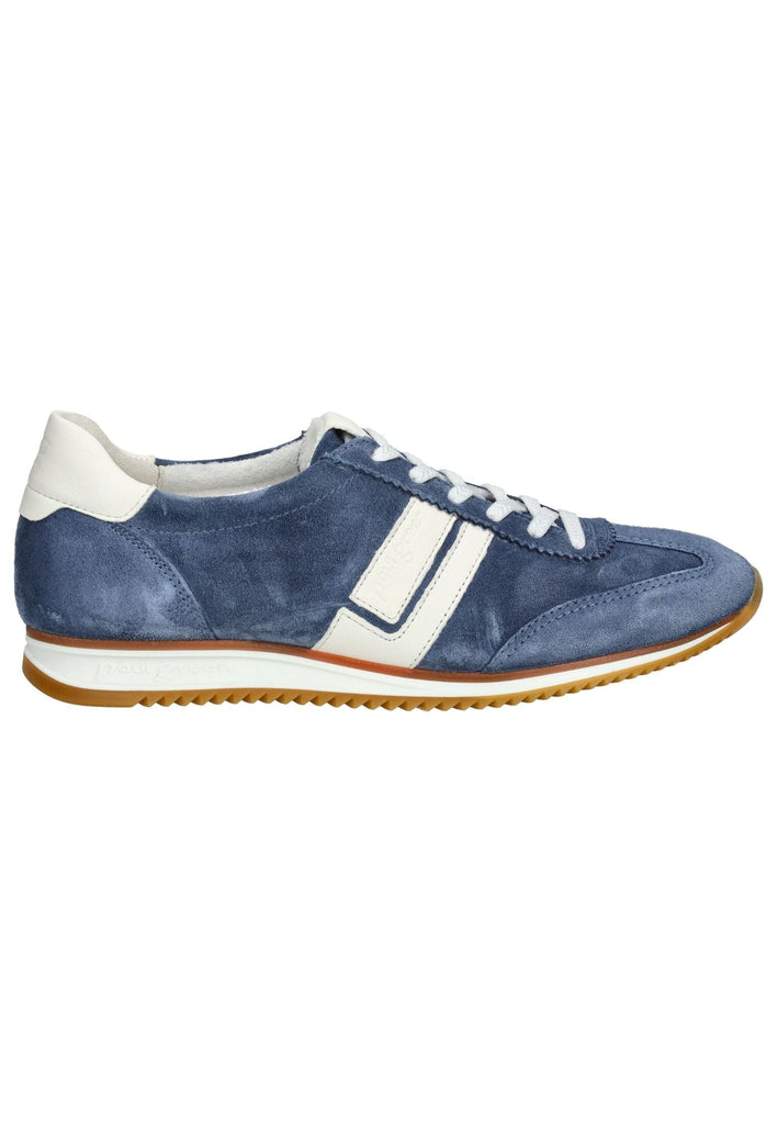 Paul Green Sneaker Leder Blau/Beige