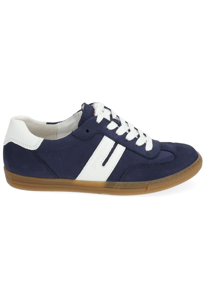 Paul Green Sneaker Leder Blau/Weiß