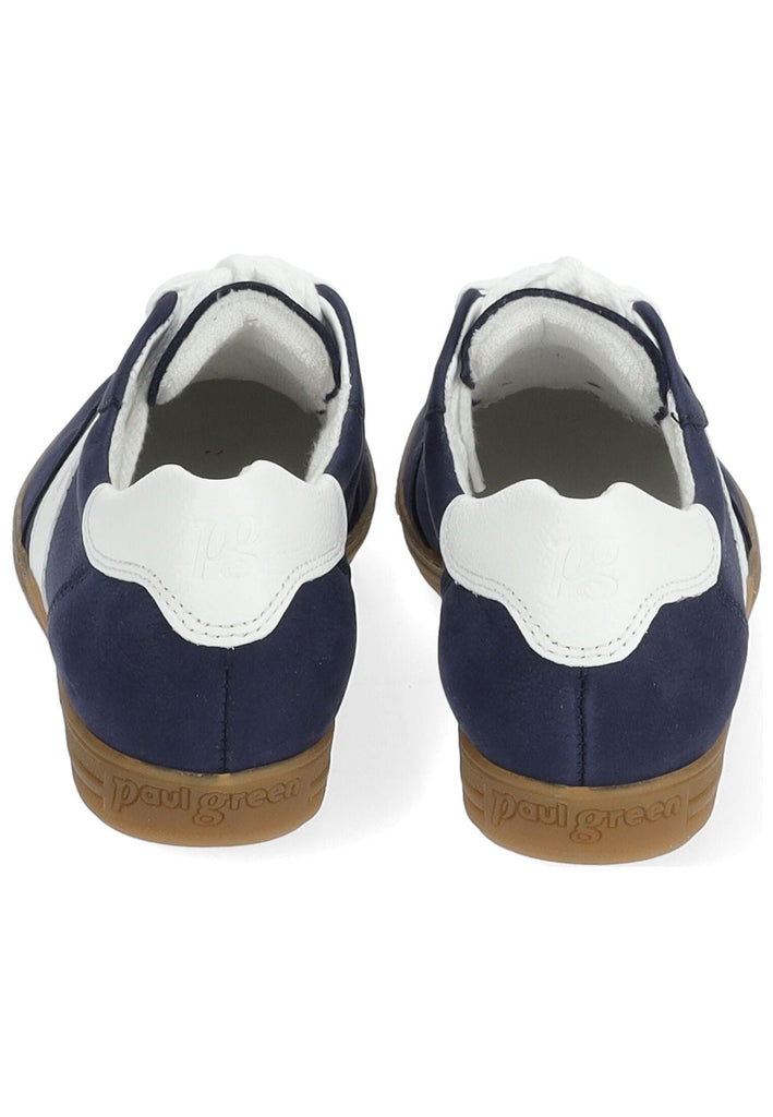 Paul Green Sneaker Leder Blau/Weiß