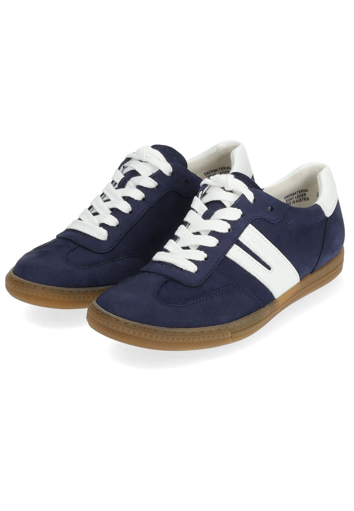 Paul Green Sneaker Leder Blau/Weiß