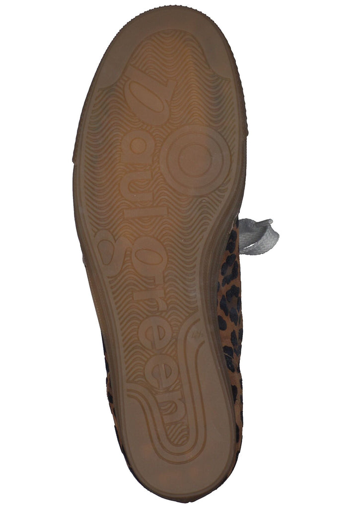 Paul Green Sneaker Leder Braun/Beige