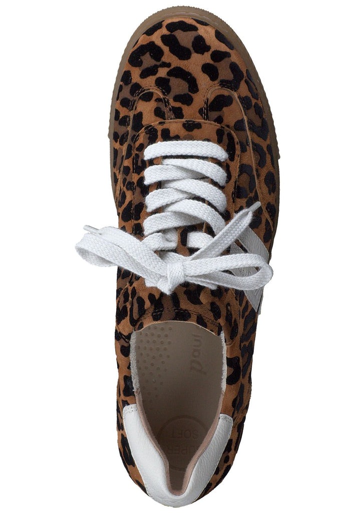 Paul Green Sneaker Leder Braun/Beige