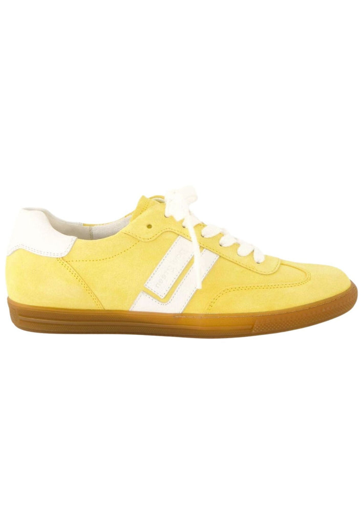 Paul Green Sneaker Leder Gelb/Weiß