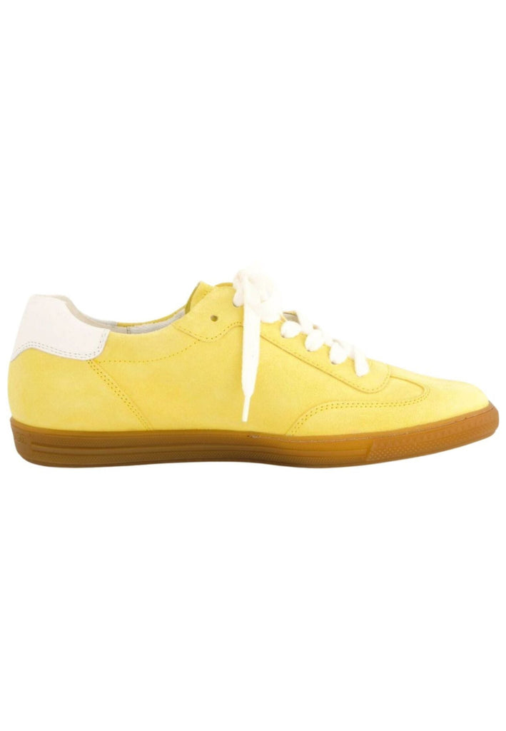 Paul Green Sneaker Leder Gelb/Weiß