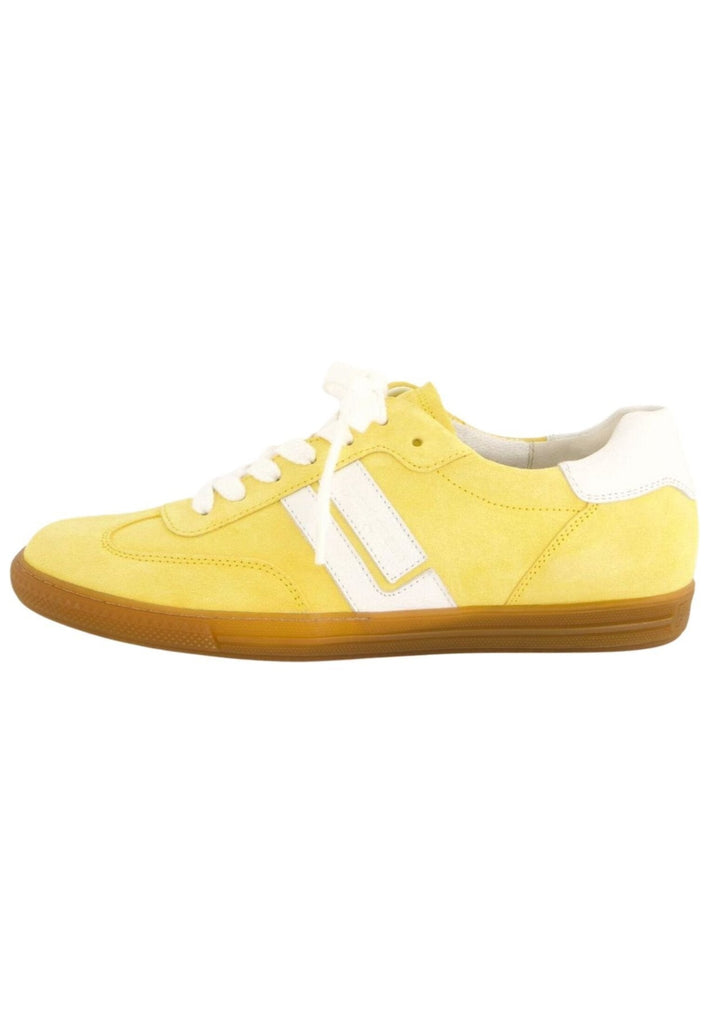 Paul Green Sneaker Leder Gelb/Weiß