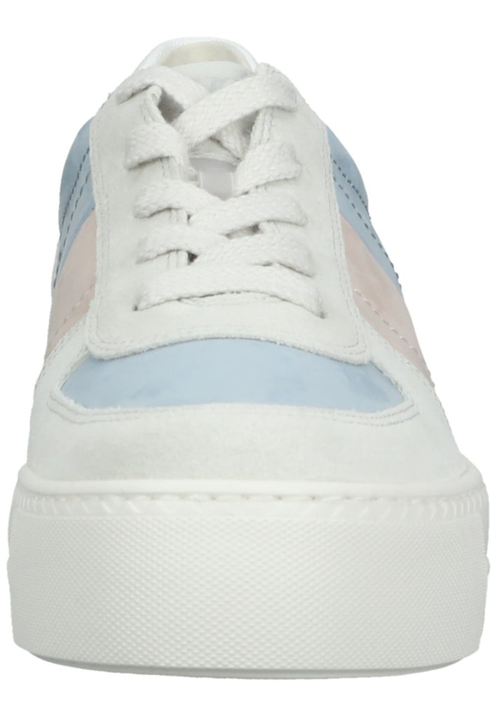 Paul Green Sneaker Leder Grau/Blau