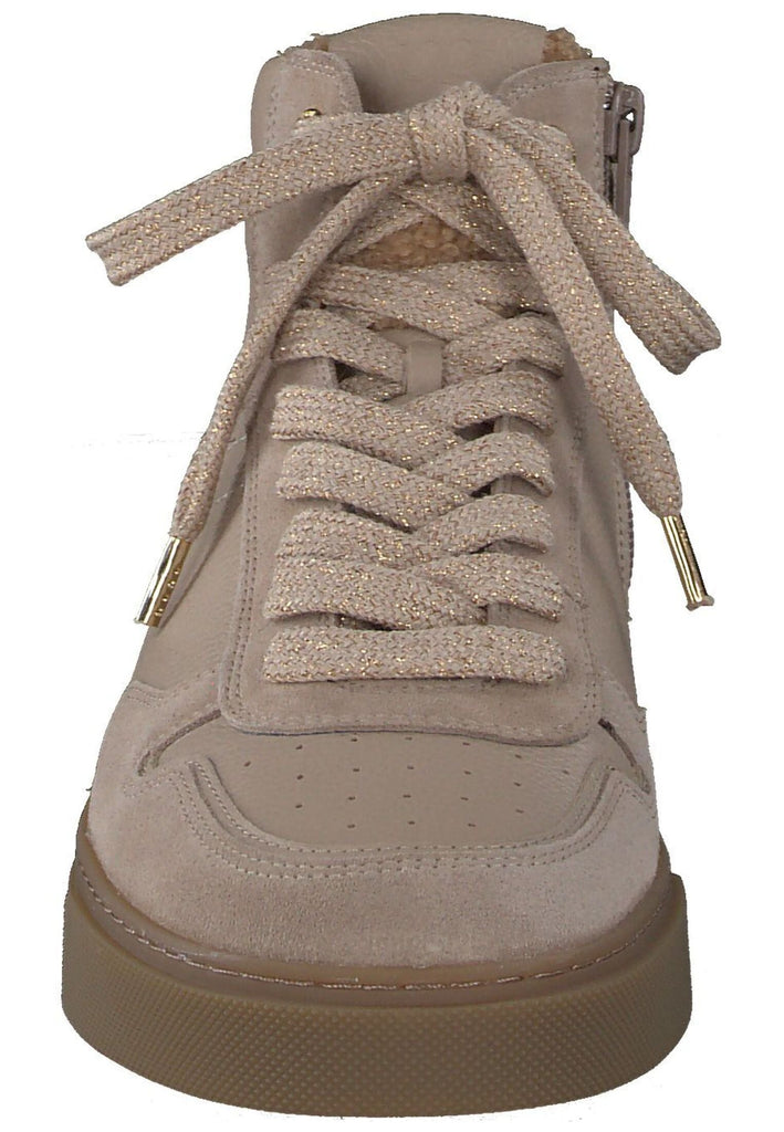 Paul Green Sneaker Leder Hellbraun