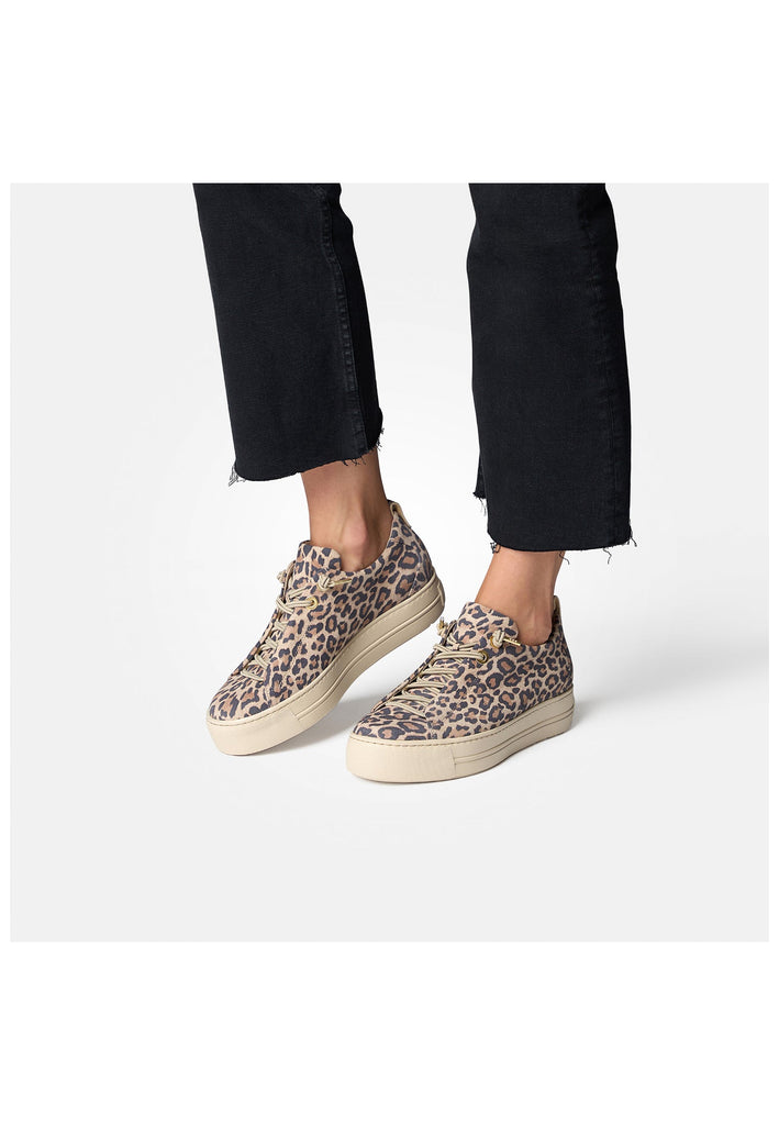 Paul Green Sneaker Leder Leopard