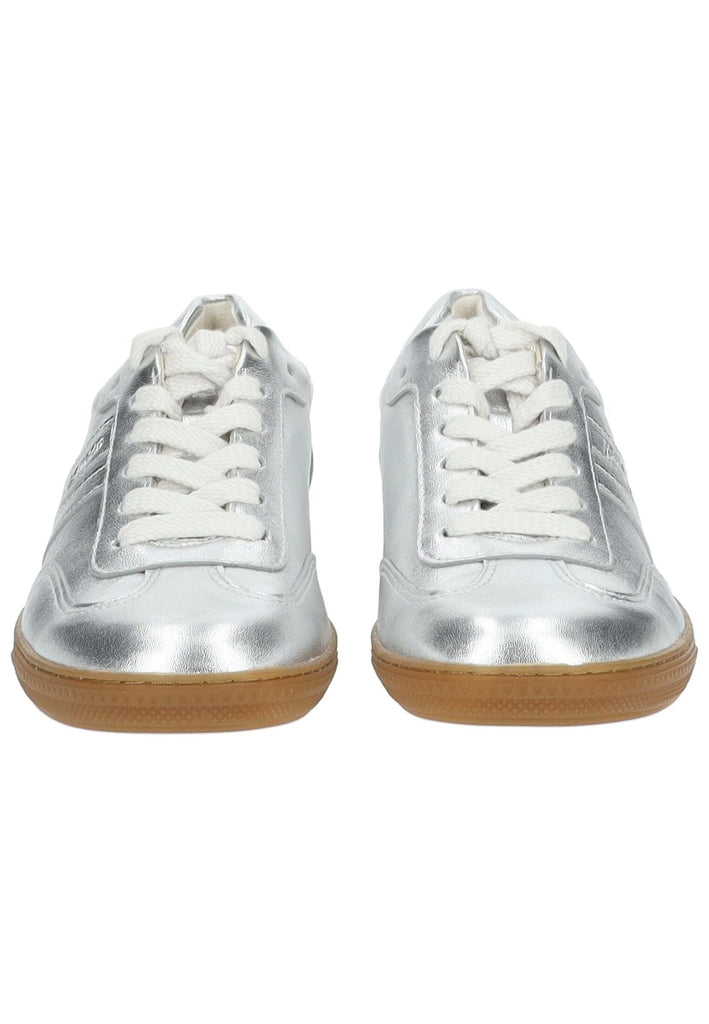 Paul Green Sneaker Leder Metallic Silver