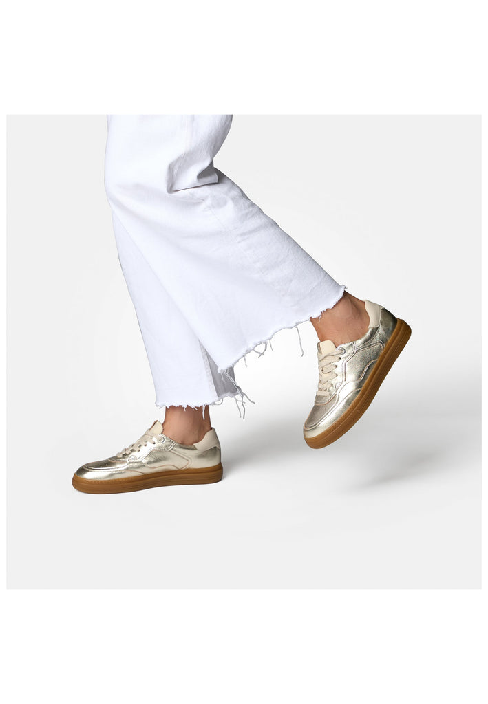 Paul Green Sneaker Leder Platin