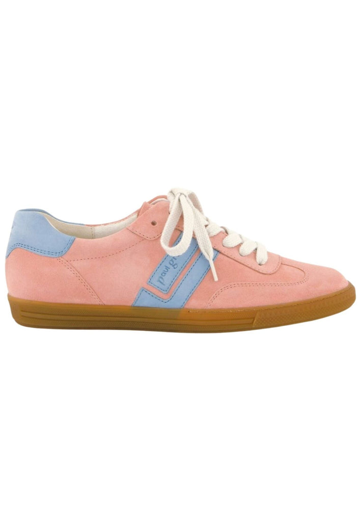 Paul Green Sneaker Leder Rosa/Hellblau
