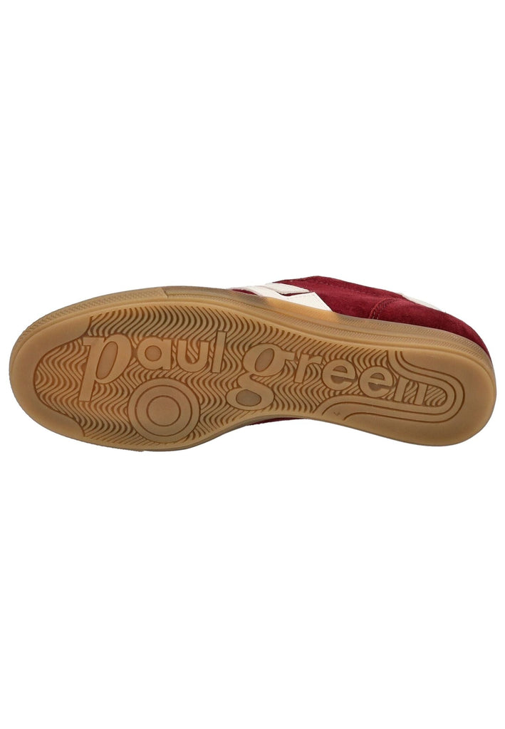 Paul Green Sneaker Leder Rot/Weiß
